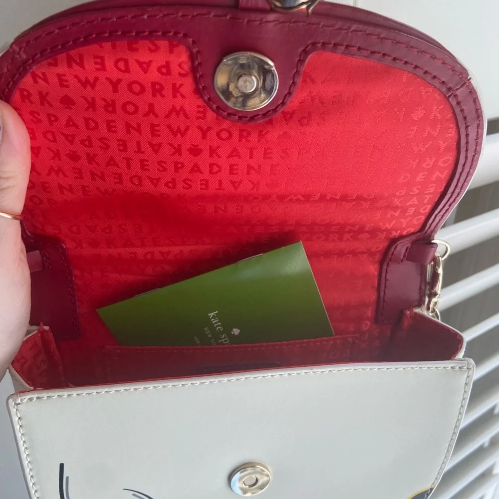 RARE Kate Spade Lucky Cat Purse
